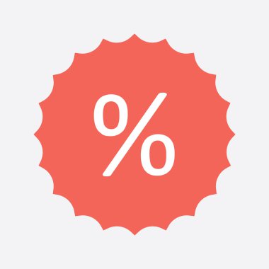 Etiket. Satılık simge vektör