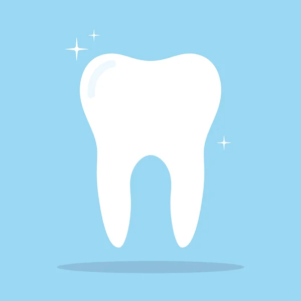 Gesunde Zähne Symbol im Vektor — Stockvektor