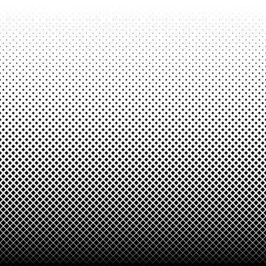 Yarı ton kareler desen. Noktalı resim arka planda vektör