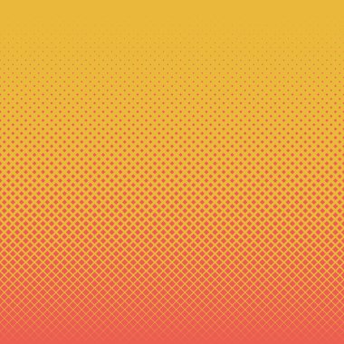 Yarı ton kareler desen. Noktalı resim arka planda vektör