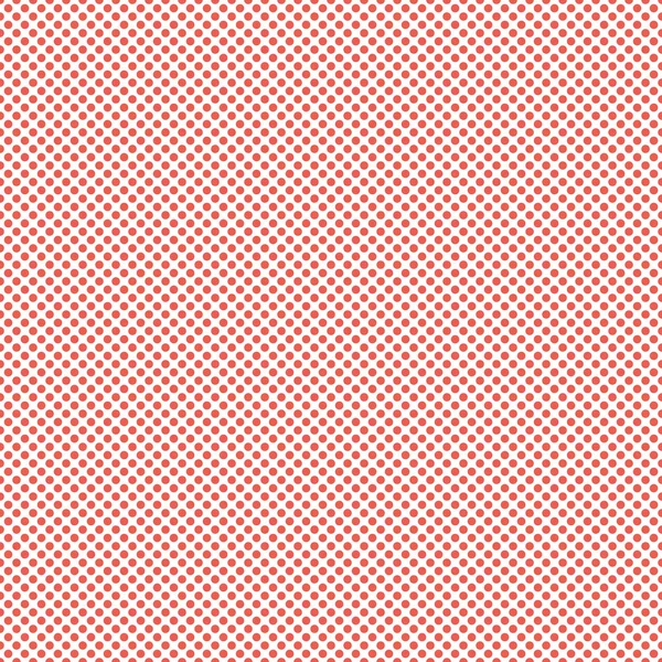 Ημιτονικό μοτίβο κουκκίδων. Μεσοτονικό κόκκινο φόντο στο άνυσμα — Διανυσματικό Αρχείο