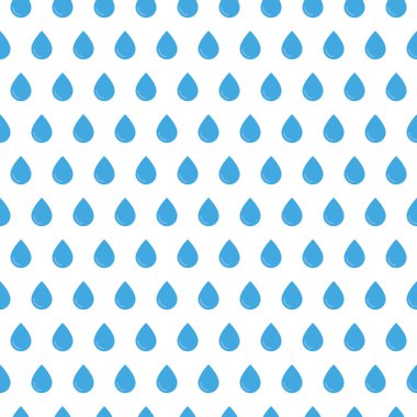 Yağmur damla desen. Damla arka planda vektör