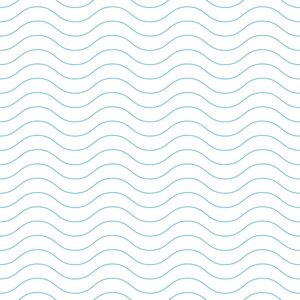 Patrón de Ondas. Textura marina en vectores — Vector de stock