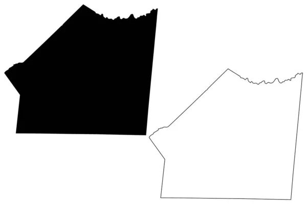 Union County North Carolina State County Verenigde Staten Van Amerika — Stockvector