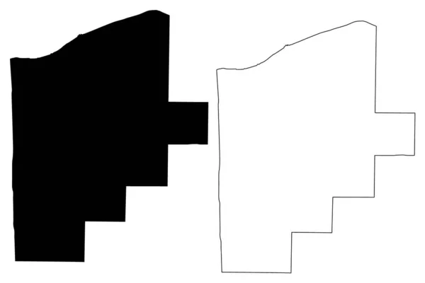 Округ Лорейн Штат Огайо Округ Сша Соединенные Штаты Америки Сша — стоковый вектор