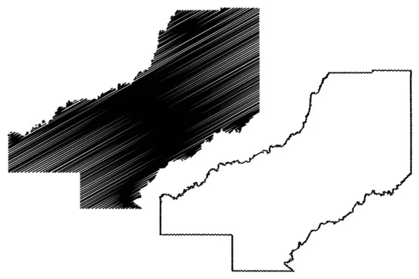 Madison County Mississippi Estados Unidos América Estados Unidos América Eua —  Vetores de Stock