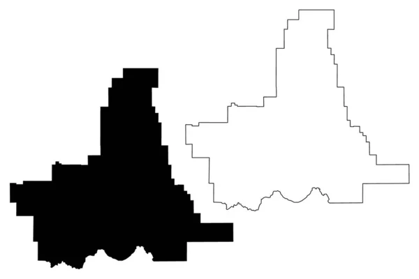 Union County Oregon State County Vereinigte Staaten Von Amerika Usa — Stockvektor