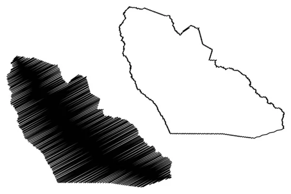 Jonglei Staat Staten Van Zuid Soedan Groot Boven Nijl Regio — Stockvector