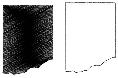 Colfax County, Nebraska (ABD eyaleti, ABD, ABD, ABD) harita vektör çizimi, Colfax haritası