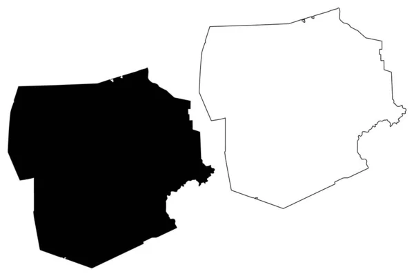 Luzerne County Pennsylvania Eyaleti Abd Amerika Birleşik Devletleri Abd Abd — Stok Vektör