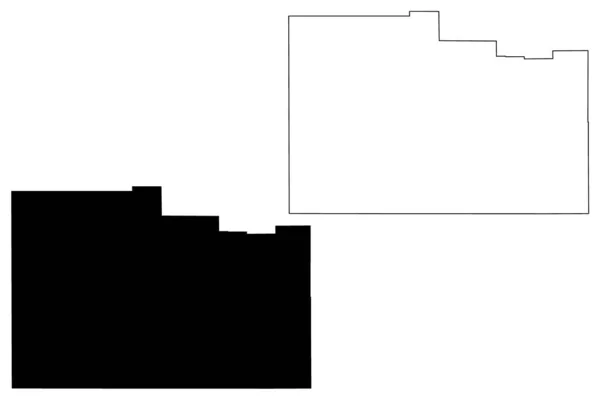 Washington County State Utah Ηπα Ηνωμένες Πολιτείες Της Αμερικής Ηπα — Διανυσματικό Αρχείο