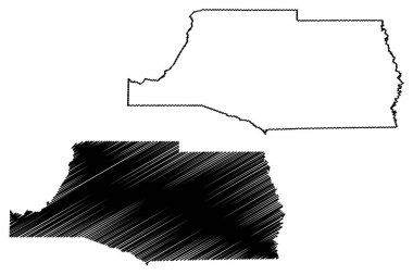Mora County, New Mexico (ABD eyaleti, Amerika Birleşik Devletleri, ABD, ABD) harita vektör çizimi, çizim Mora haritası
