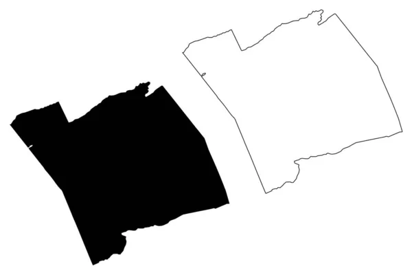 Округ Смит Содружество Вирджинии Округ Сша Соединенные Штаты Америки Сша — стоковый вектор