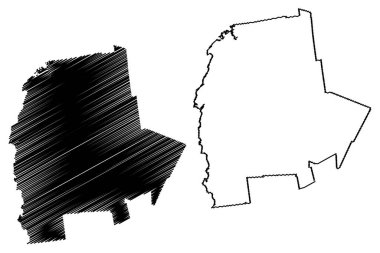 Addison County, Vermont Eyaleti (ABD eyaleti, ABD, ABD, ABD) harita vektör çizimi, Addison haritası çizimi