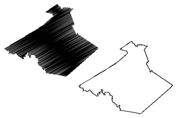 Nicholas County State West Virginia County Verenigde Staten Van Amerika — Stockvector