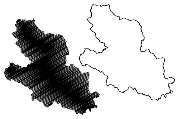 Province Laquila Italie République Italienne Abruzzes Région Des Abruzzes Illustration — Image vectorielle
