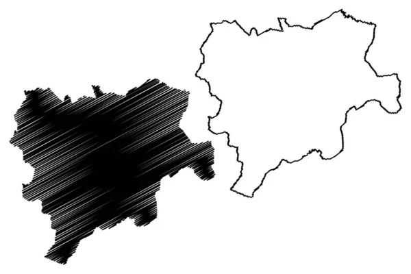 Provincie Albacete Koninkrijk Spanje Autonome Gemeenschap Castilla Mancha Castilië Mancha — Stockvector