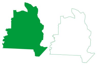 Sao Sebastiao belediyesi (Alagoas eyaleti, Brezilya Federatif Cumhuriyeti) harita vektör çizimi, çizim Sao Sebastiao haritası