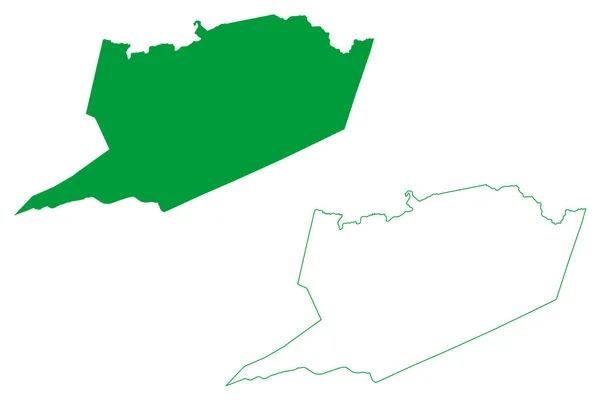 Uniao Dos Palmares Municipalité État Alagoas Municipalités Brésil République Fédérative — Image vectorielle