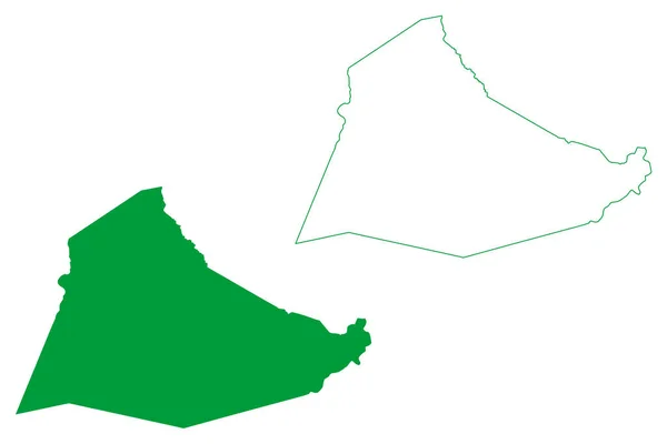 Major Isidoro Municipalité État Alagoas Municipalités Brésil République Fédérative Brésil — Image vectorielle