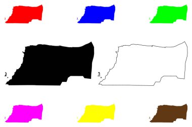 Cauayan şehri (Negros Adası Bölgesi, Filipinler Cumhuriyeti, ROP) harita vektör çizimi, Cauayan haritası çizimi