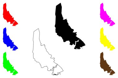 Teselli Şehri (Merkez Visayas Bölgesi, Filipinler Cumhuriyeti, ROP) harita vektör çizimi, Kampi-ig çizimi