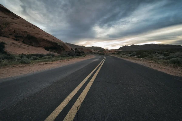 Paisaje en Valley of the Fire State Park, California — Foto de Stock