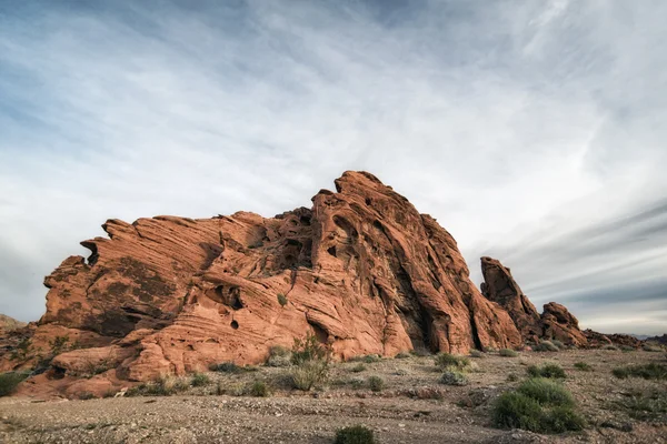 Landscape at Valley of the Fire State Park, California — Stock Photo, Image