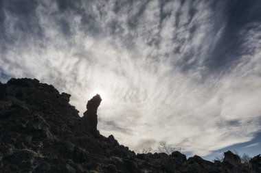 İzlanda'daki lav oluşumları 
