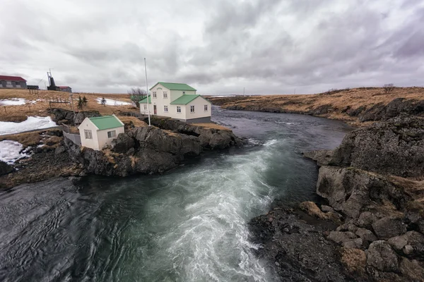 Pequeño pueblo en Islandia —  Fotos de Stock