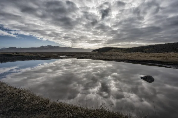 Paysage marin dans le sud de l'Islande — Photo