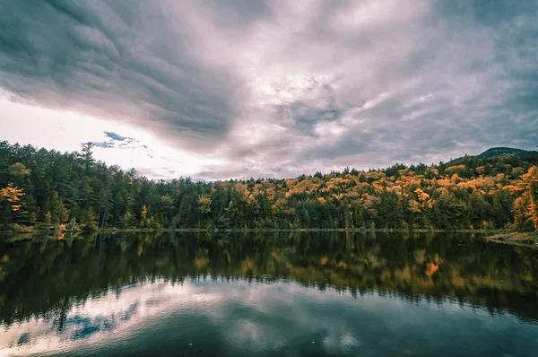 Fall listí v Nové Anglii — Stock fotografie