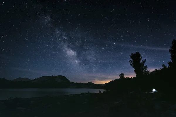 Paisagem nas montanhas da Serra Nevada — Fotografia de Stock