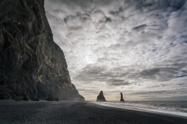 Küstenlandschaft in Island — Stockfoto