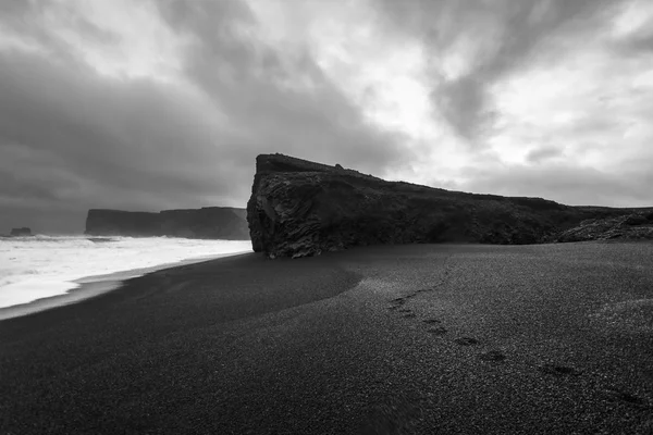 Partvidéki táj Izlandon — Stock Fotó
