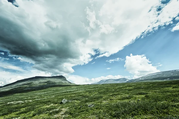 Landschaft in Lappland, Schweden — Stockfoto