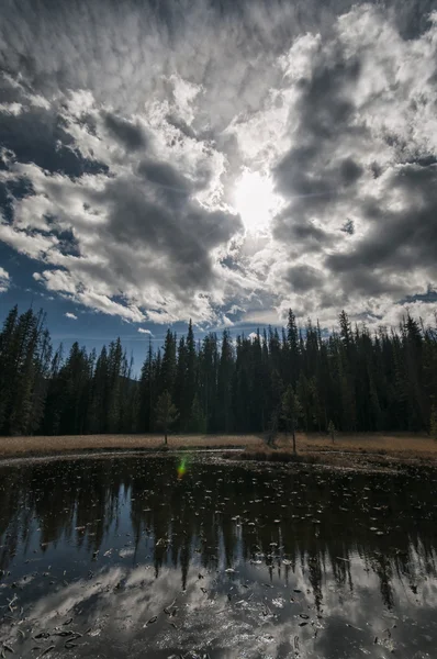 Paisagem em Rocky Mountains National Park — Fotografia de Stock