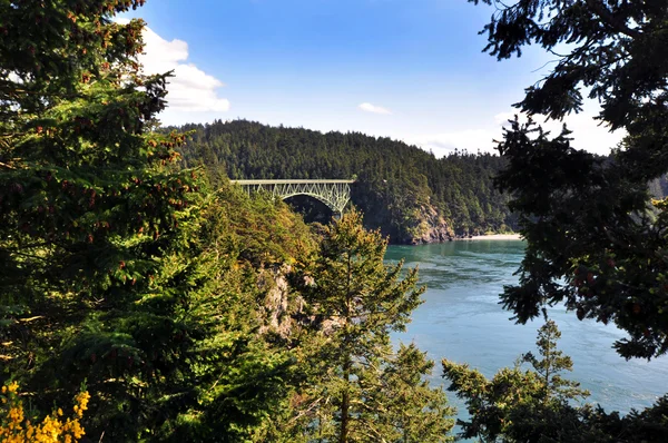 Deception Pass, Washington, Wa, Usa: Deception Pass State Park — Stockfoto