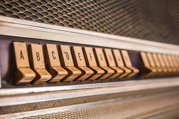 Push button juke box — Stock Photo, Image