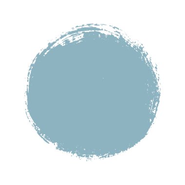 Fırça darbesi, mürekkep, çizgi. Çemberi boya. Vektör illüstrasyonu