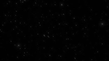 Siyah zemine kar yağışı