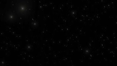 Siyah zemine kar yağışı