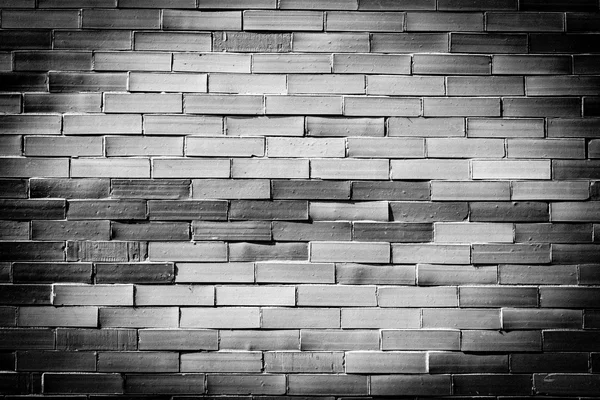 Black and white brick wall for background 2 a — Stock Photo, Image