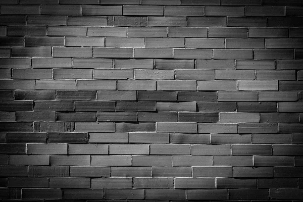 Black and white brick wall for background 2 b — Stock Photo, Image