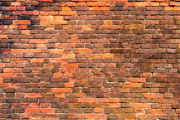 Old red-orange brick wall 10 — Stock Photo, Image