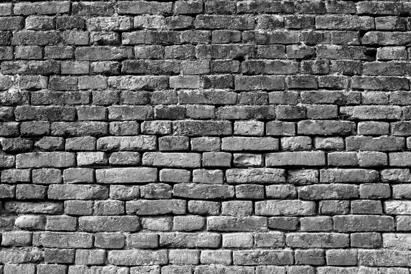 Black and white brick wall for background 8 — Stock Photo, Image