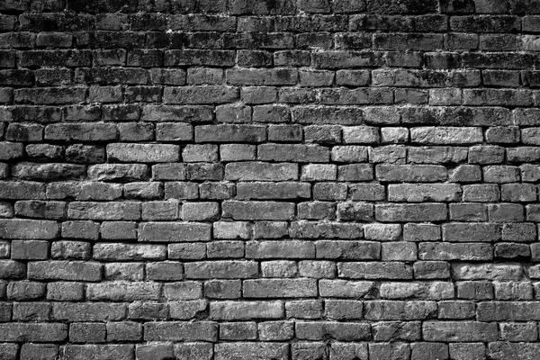 Parede de tijolo preto e branco para fundo 10 Imagens Royalty-Free