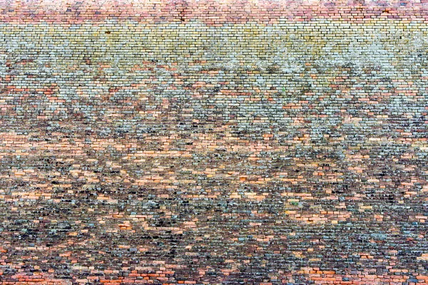 Parede de tijolo vermelho-laranja velho, fundo, textura 21 Imagem De Stock