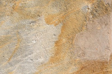 3 turuncu ve kahverengi renkli sıva