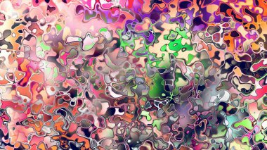 Akan biçimsiz şekilleri ve anlamlı dijital yüzeyi olan soyut organik sıvı doku